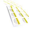 Etichette autoadesive per etichette adesive per prodotti elettronici